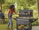 Keter 85 Litre Patio Cooler and Beverage Cart-oakleysgardenmachine- Free shipping