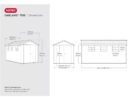 Keter 7.5′ x 15′ Oakland Heavy Duty Plastic Shed – Grey-oakleysgardenmachine- Free shipping