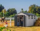 Keter 7.5′ x 15′ Oakland Heavy Duty Plastic Shed – Grey-oakleysgardenmachine- Free shipping