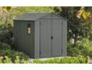 Keter 6’x8′ Darwin Heavy Duty Plastic Garden Shed – Green-oakleysgardenmachine- Free shipping